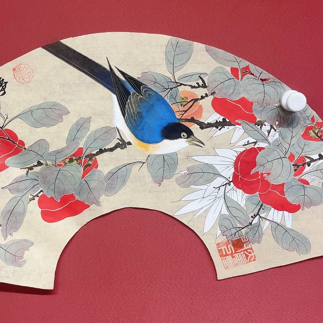 国画侯果山老师国画作品月
