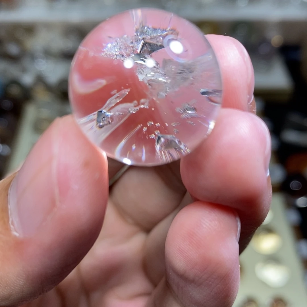 珠宝半成品未镶嵌水晶20.9m