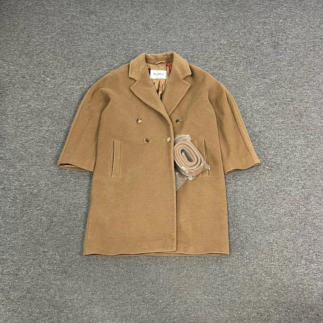 99新 AMIPARIS Maxmara 主线 羊绒大衣 99新 34码
