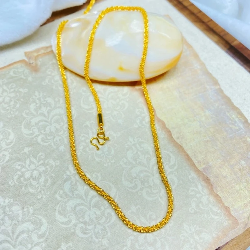 项链 K04262经典黄色菜花项链多样性发货47943