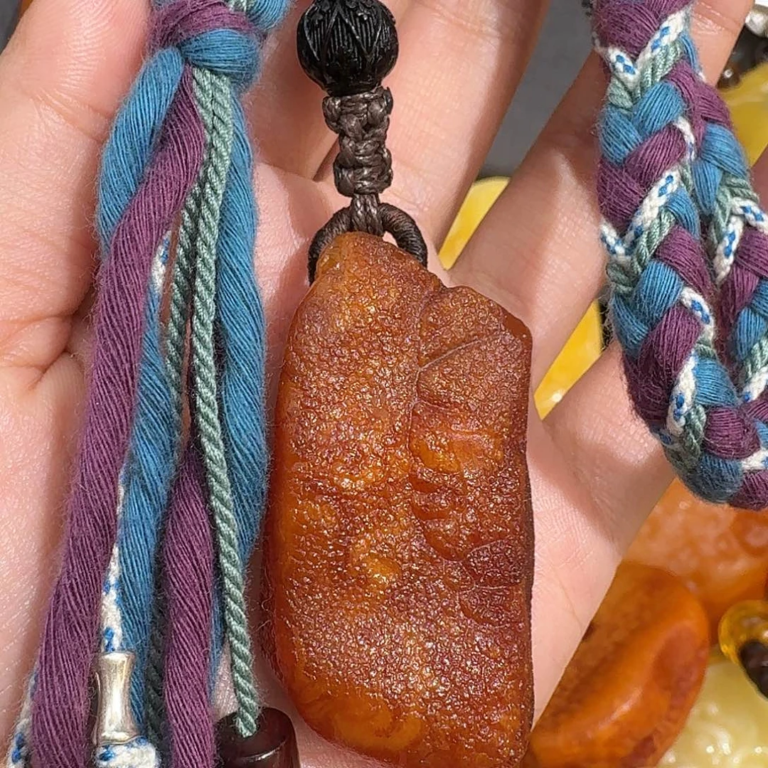 琥珀未镶嵌裸石我