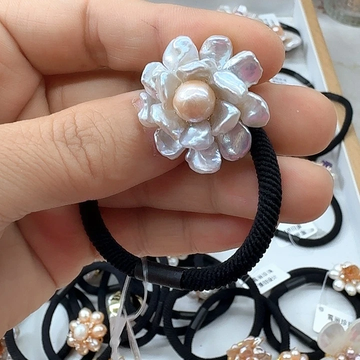 未镶嵌发饰淡水珍珠
