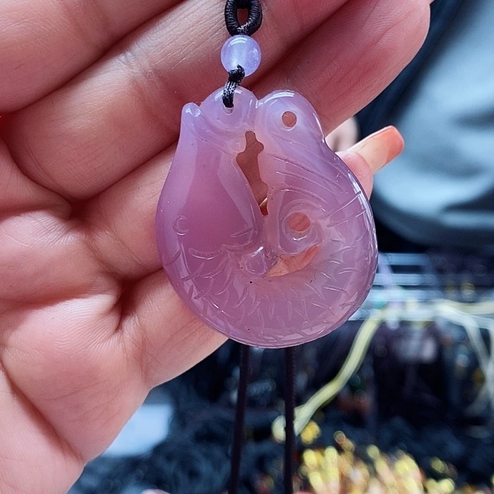 玛瑙/玉髓颈饰合金