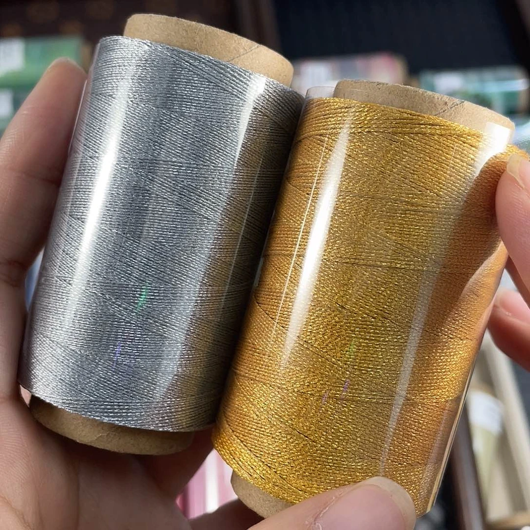 聚酯纤维0.45闪耀金➕银