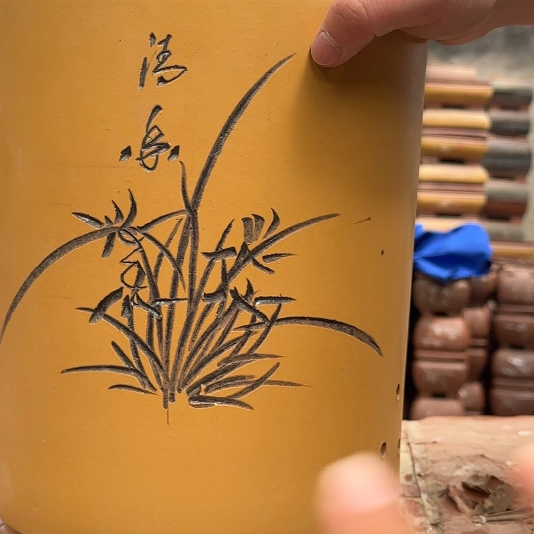 紫砂花盆口径口径17 22