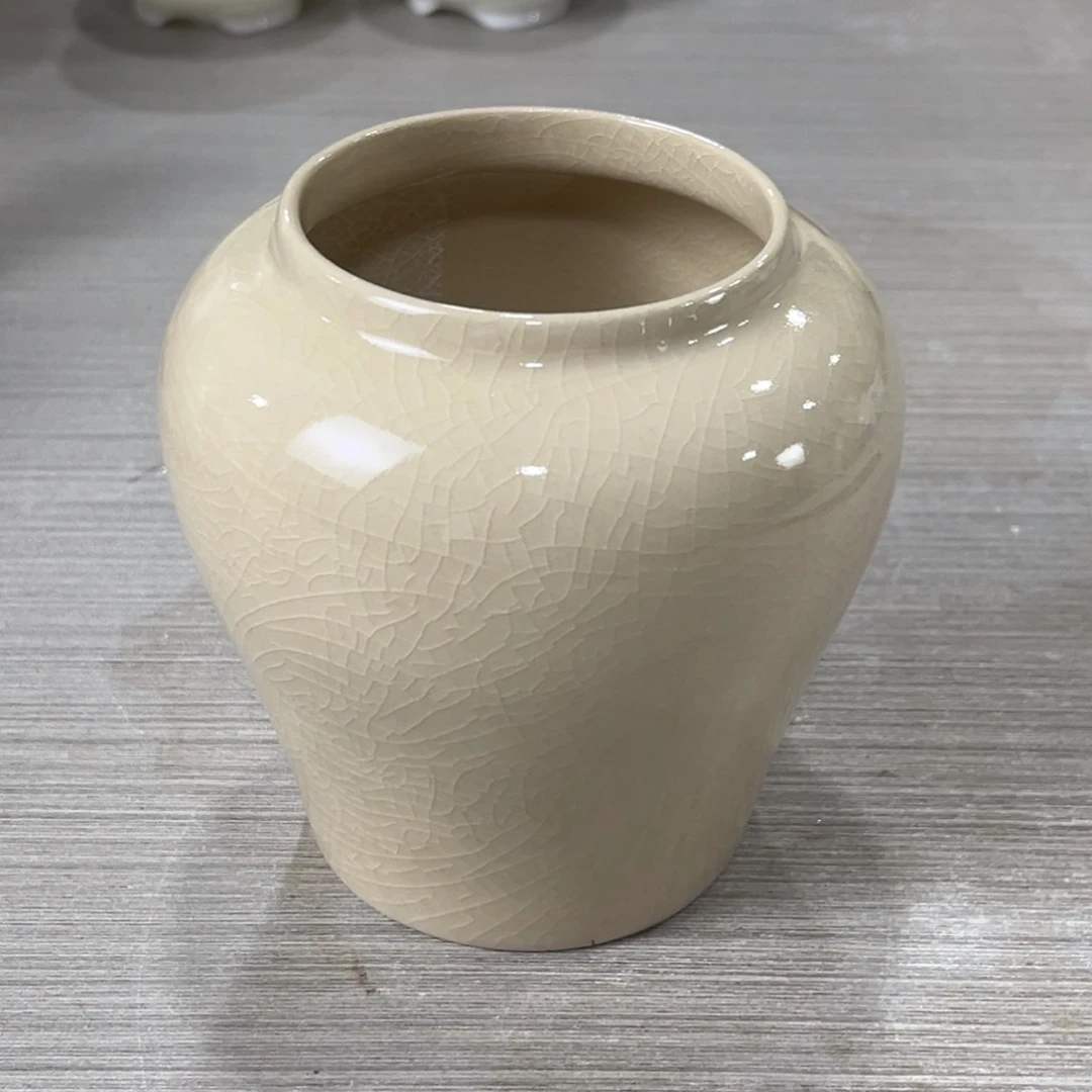 陶瓷绿植多肉微瑕花盆口径6.5*10