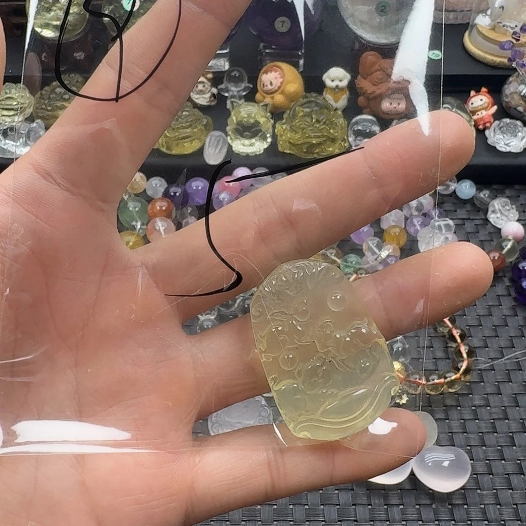 未镶嵌颈饰水晶天然水晶