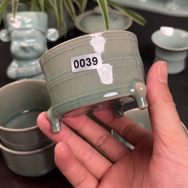 杯?**也0039 青鸾汝瓷汝州发货
