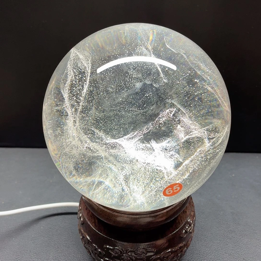 珠宝半成品未镶嵌水晶白水晶满天星水胆10➕