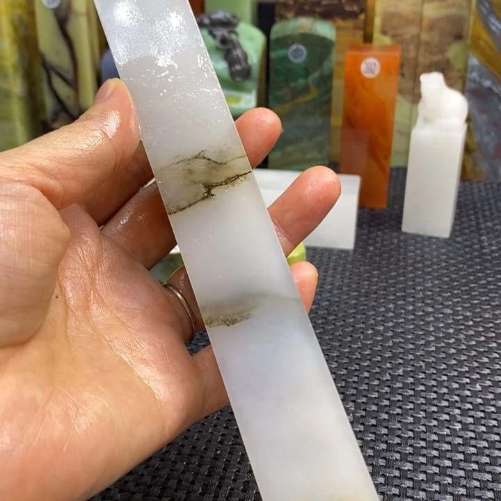 青田石子****术青田石印章石