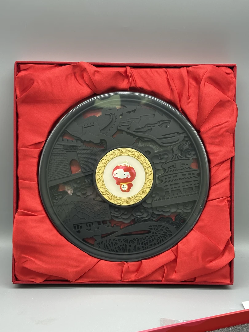 【正品】炭雕雪容融摆件