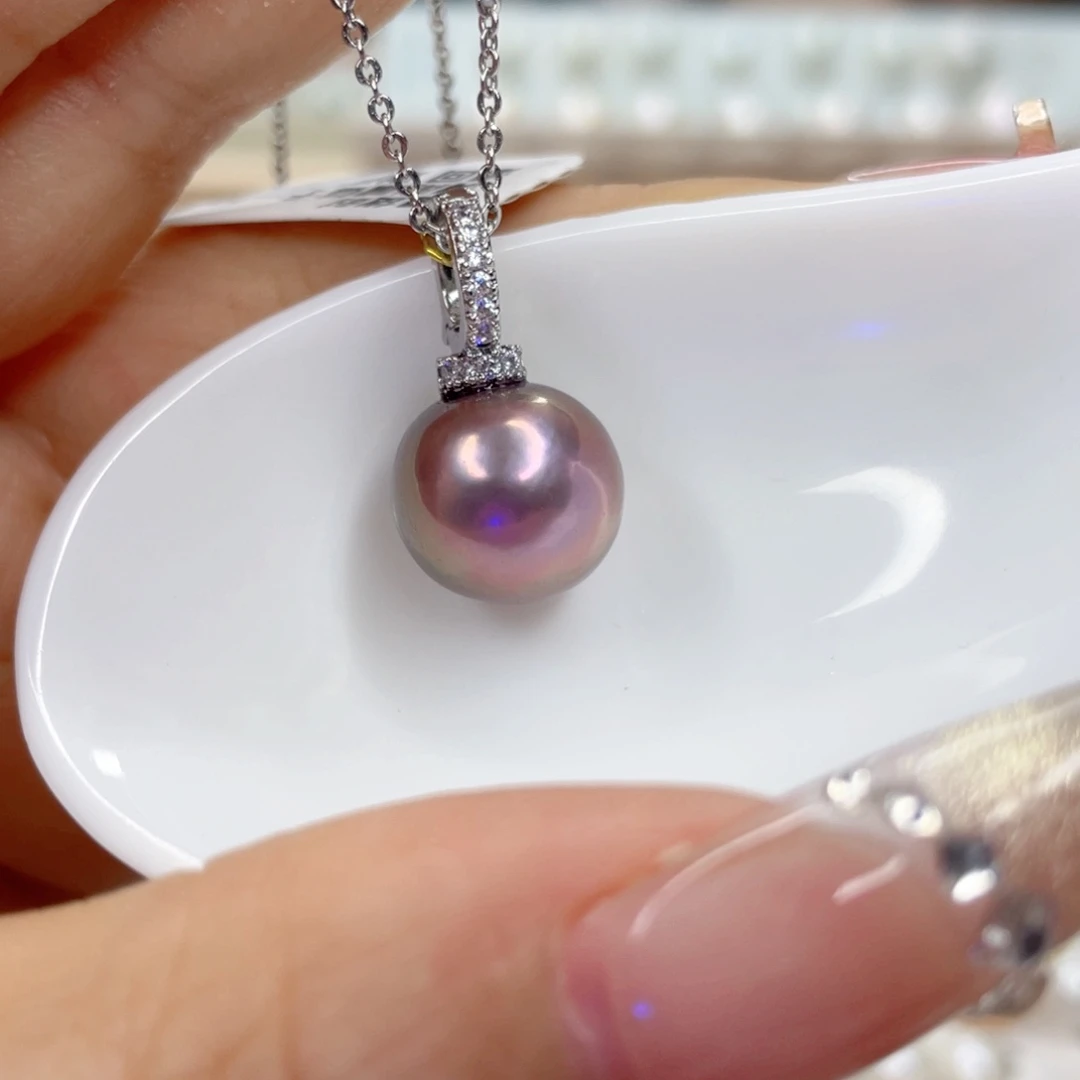 淡水珍珠未镶嵌吊坠(赠链)