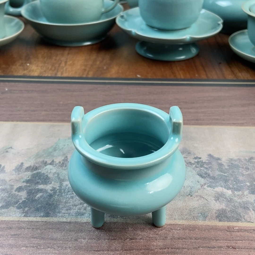 摆件原产地原矿汝瓷～茶器
