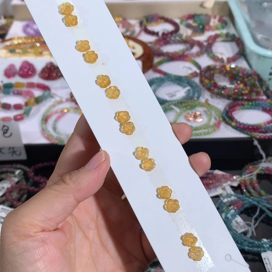 碧玺银S925镶嵌耳钉多样性发其一