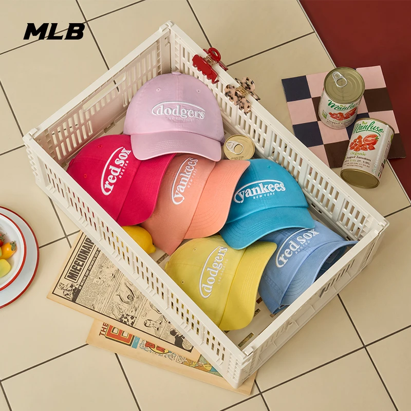 MLB官方 男女情侣JELLY CAP百搭休闲运动棒球帽25新款M25NCPV31