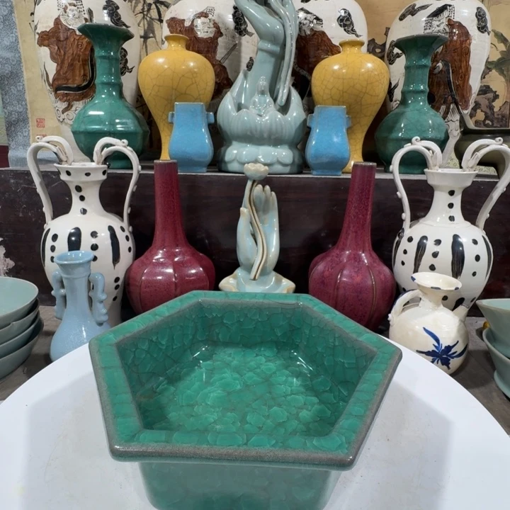 茶盏手工制作陶瓷摆件