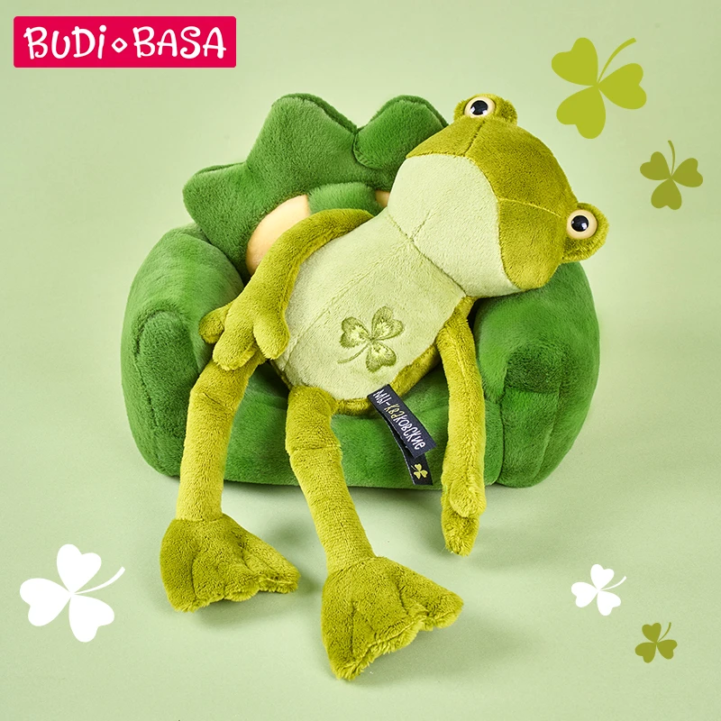 俄罗斯BUDIBASA巴迪宝思青蛙王子玩偶毛绒玩具安抚娃娃公仔礼物