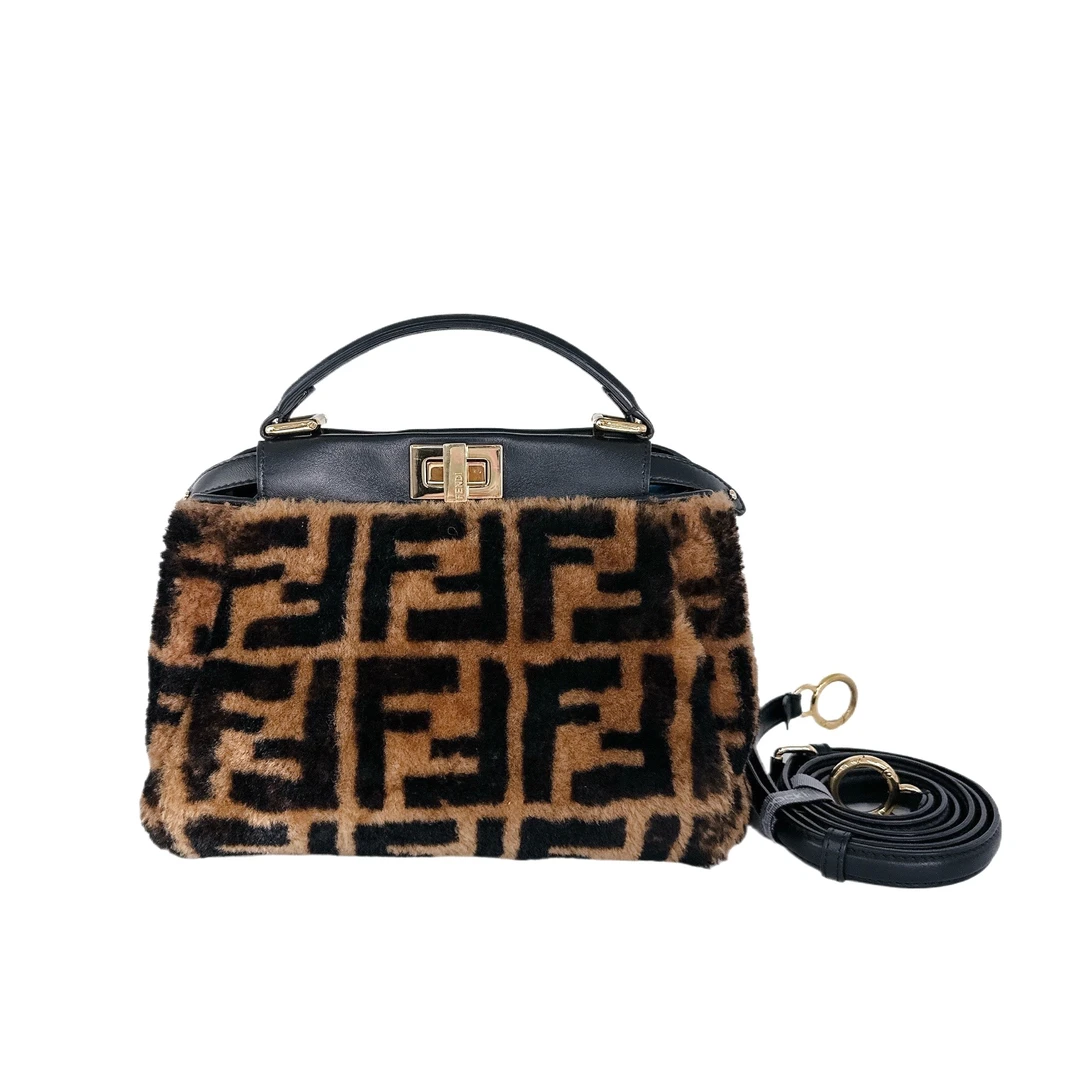 95新 芬迪 安洁利严选躲猫猫/BK0162944 斜挎包