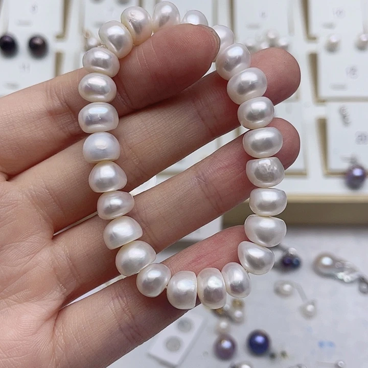 淡水珍珠手串未镶嵌财****?