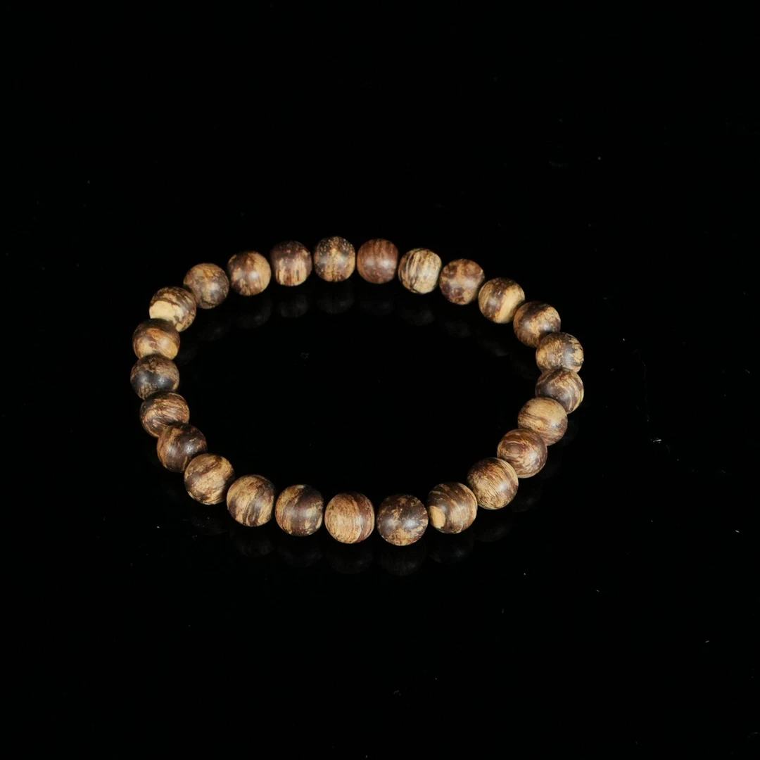 DY-B3409 达拉干土沉老料沉水沉香手串 0.71cm 5.1g
