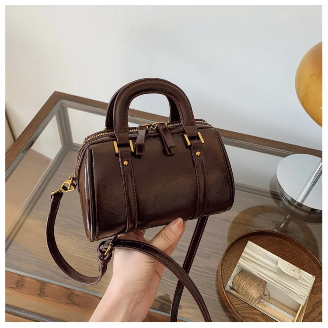 轻奢百搭高级感气质时尚斜挎女士包新品A66