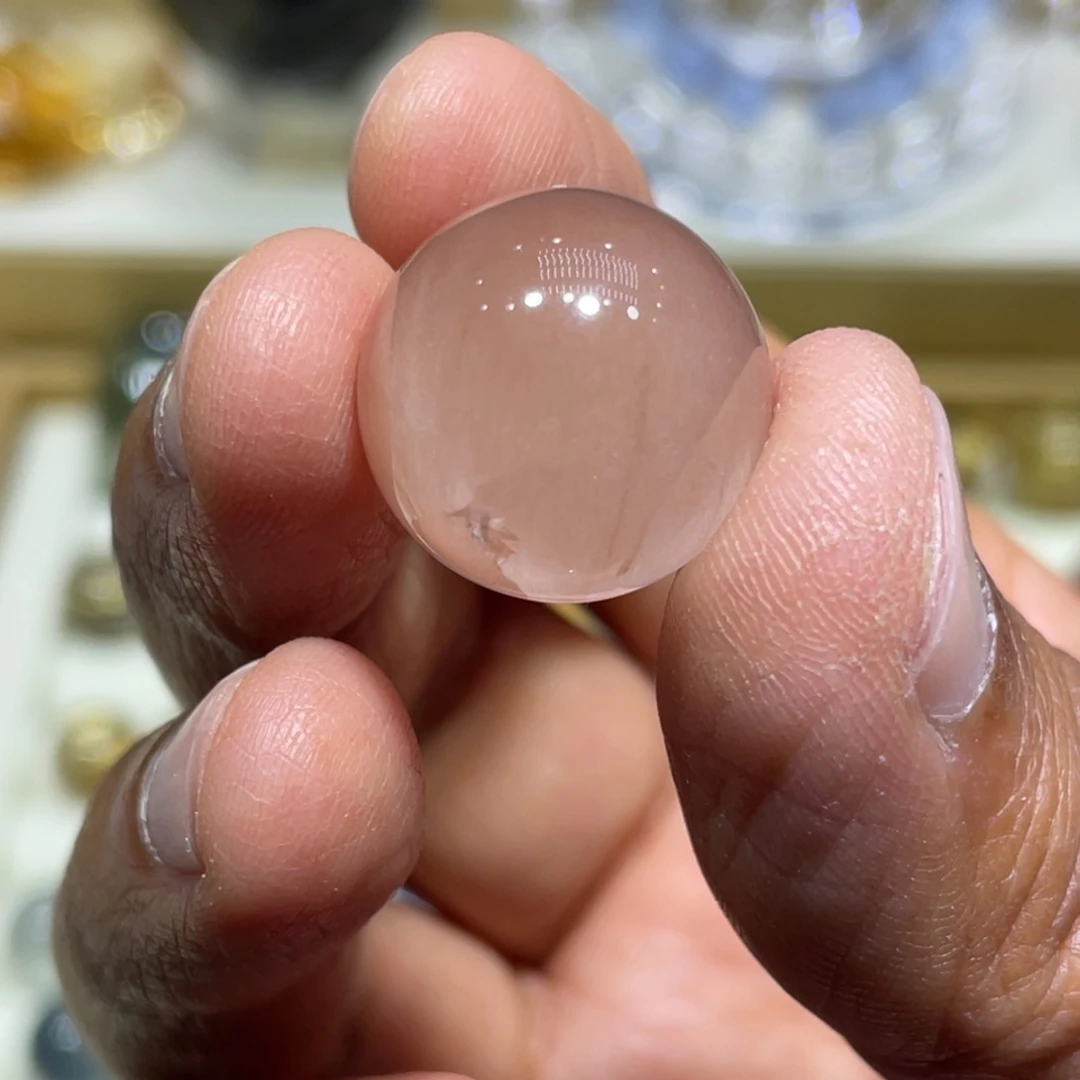 水晶未镶嵌珠宝半成品