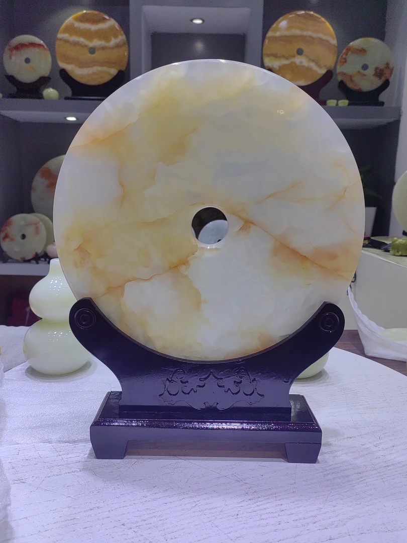 《30公分直径平安扣付米链接》家居摆件日常送礼新居乔迁