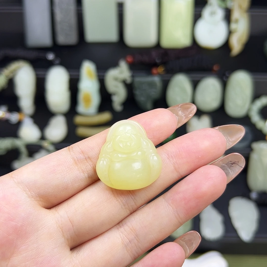 颈饰未镶嵌和田玉福利款佛公