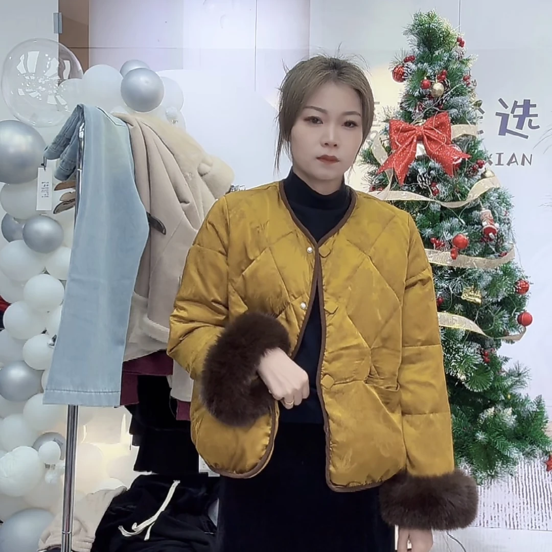 嘉嘉推荐#917【秋冬加棉加厚款】国风新中式棉服