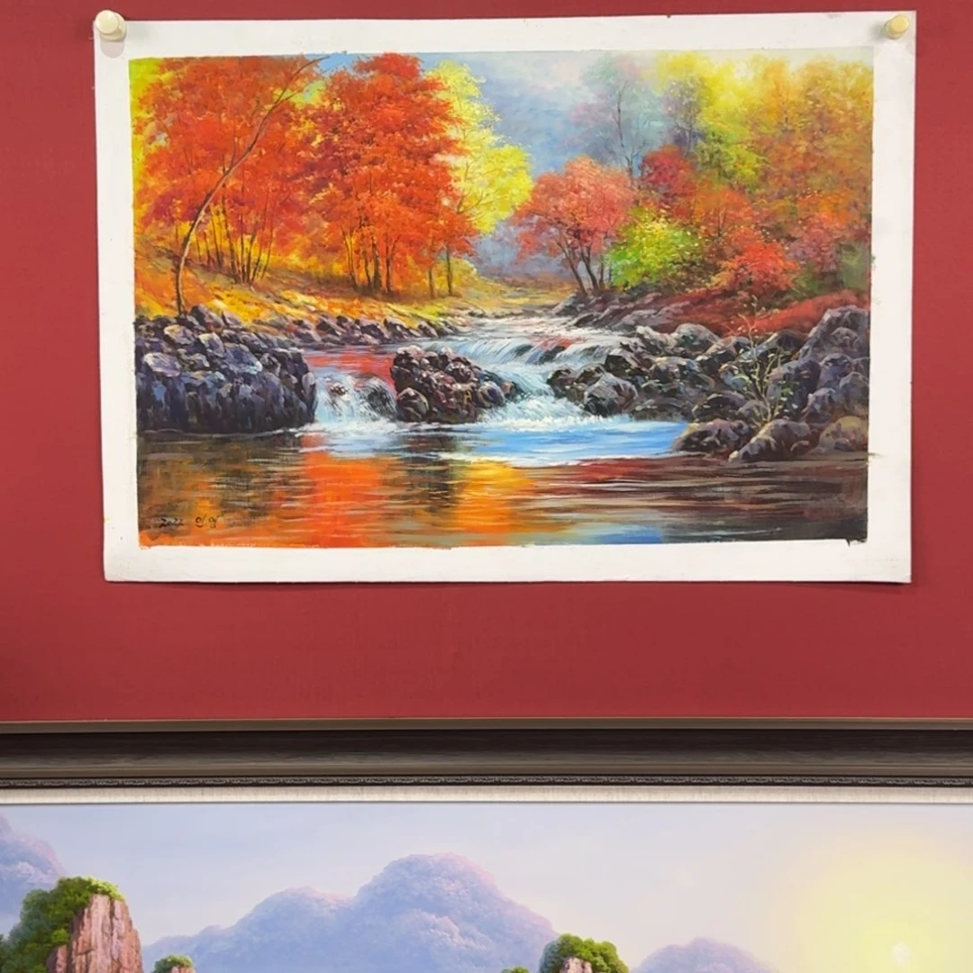 油画原创手绘油画作品