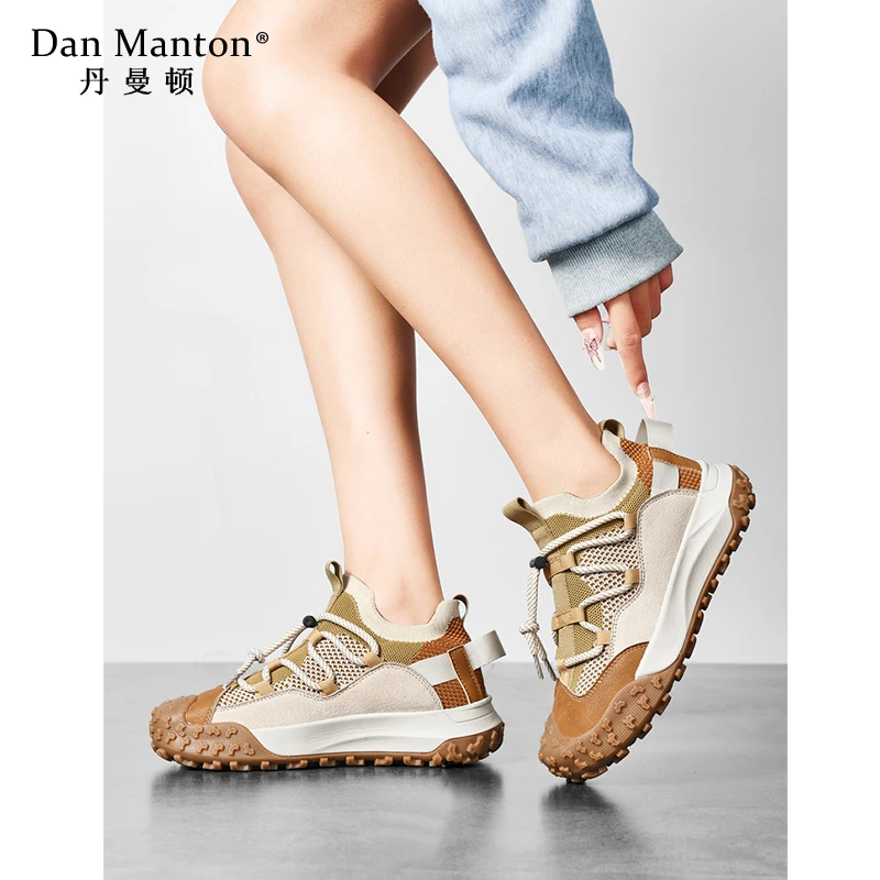 情侣2025新款夏季透气户外运动休闲鞋男女轻便柔软薄网登山徒步鞋