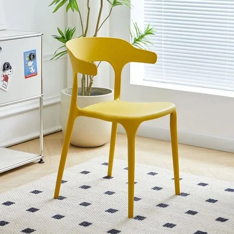 塑料椅子简约餐桌靠背餐厅凳子靠背椅家用商用北欧餐椅加厚现代