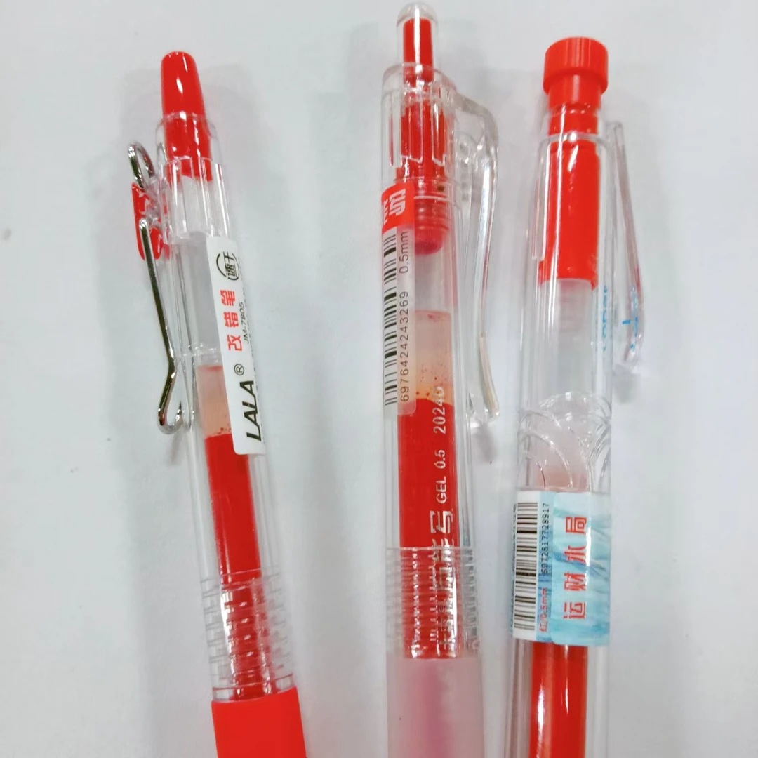 【红墨-3支】D13东方山泉巨能写改错笔,掉封蜡不售后