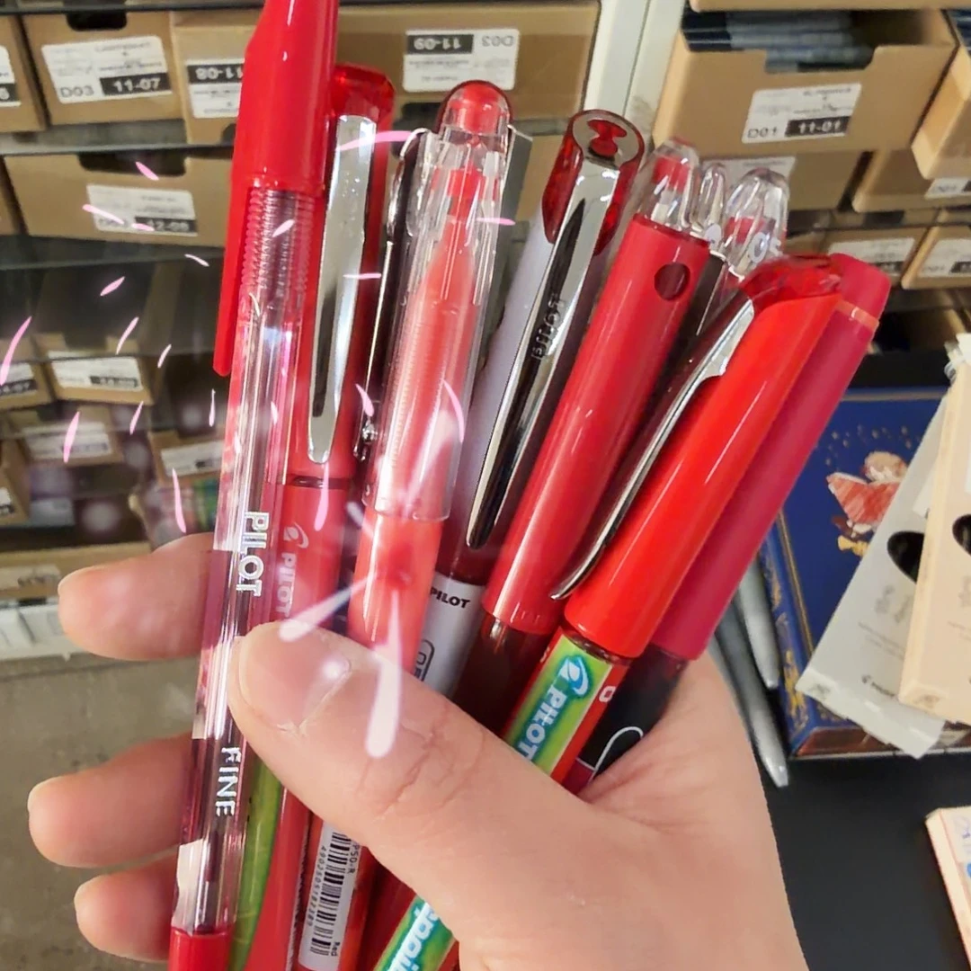 百樂紅筆10支裝11111