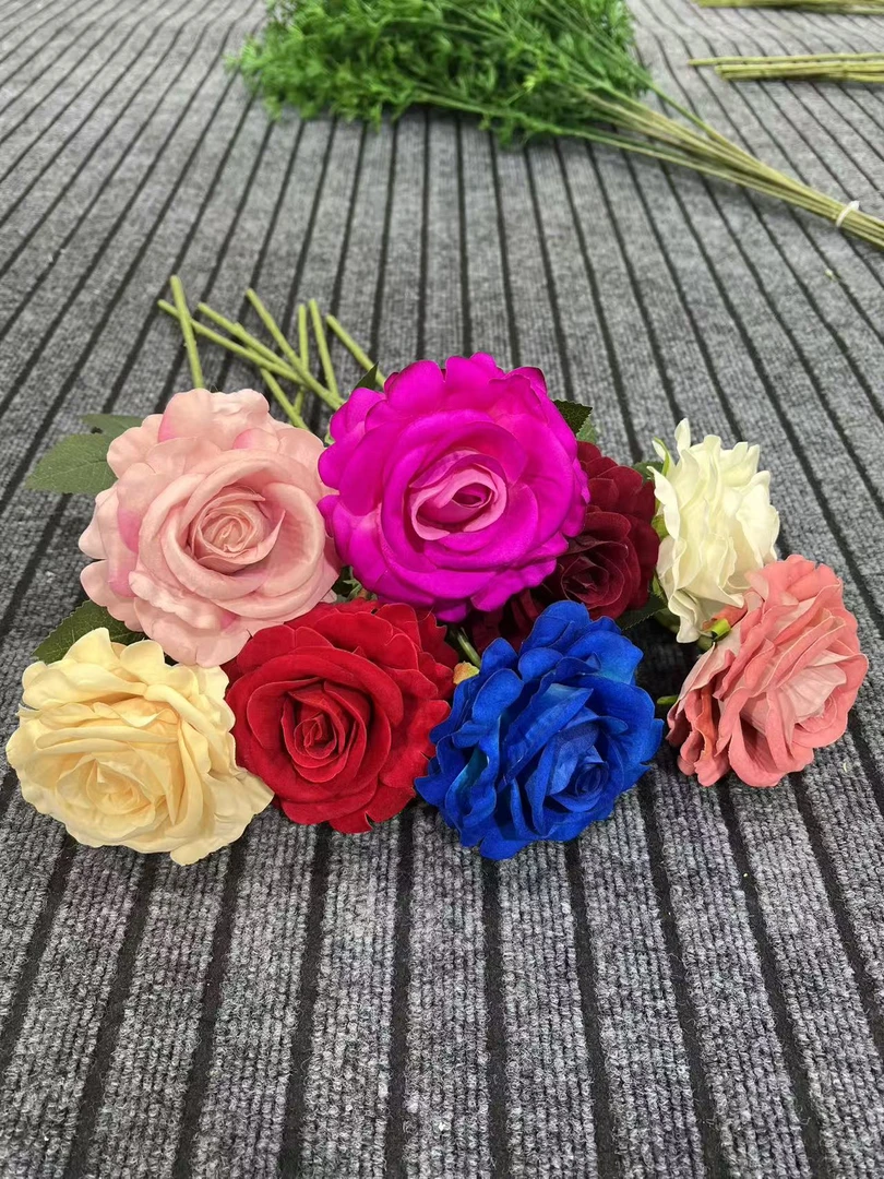 富贵枚仿真花假花家居婚庆