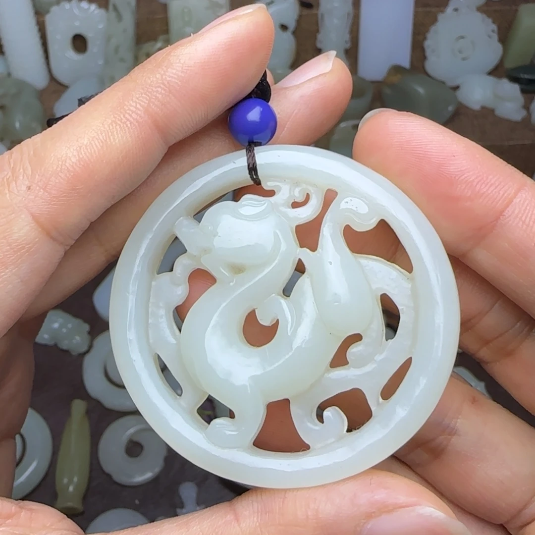 和田玉挂件未镶嵌