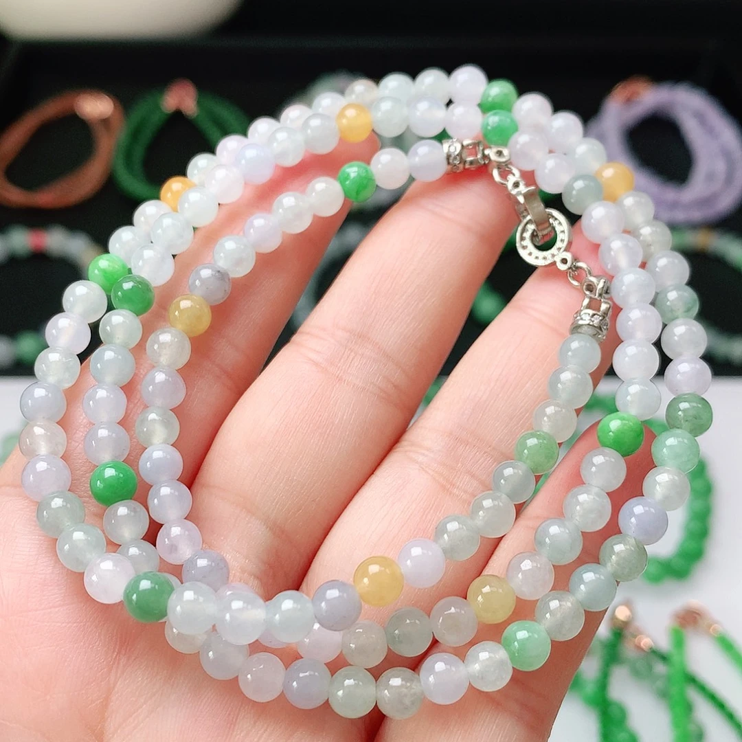 翡翠未镶嵌手链翡翠