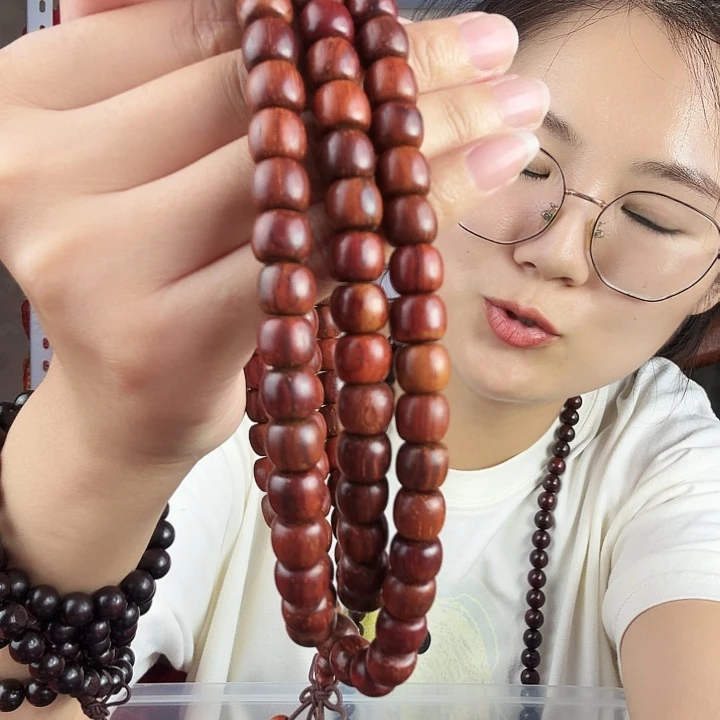 非洲紫檀（红花梨）微凹黄檀老型108