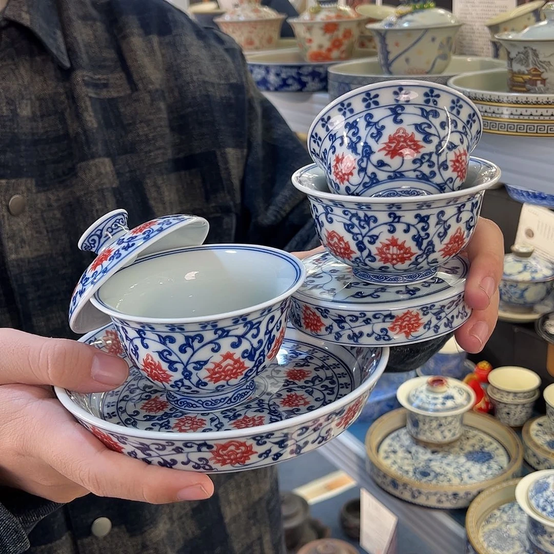 盖碗很漂亮我很喜欢