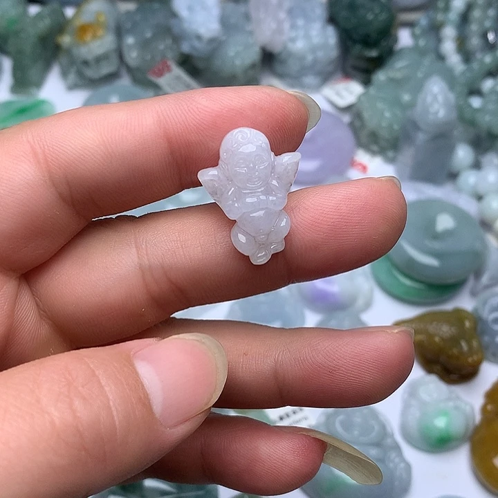 翡翠未镶嵌颈饰天然翡翠