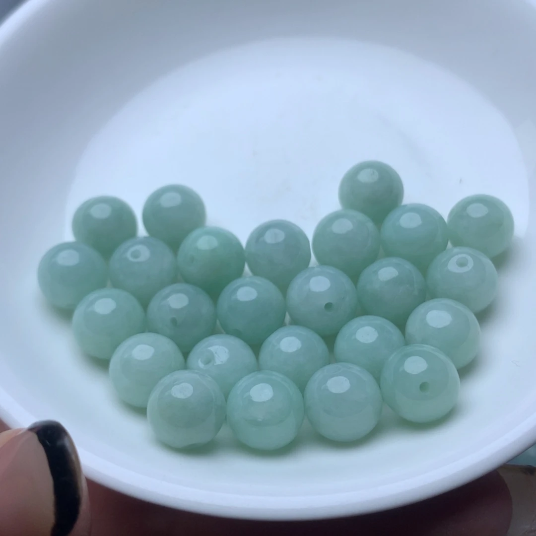 散珠翡翠卡10冰果绿5个