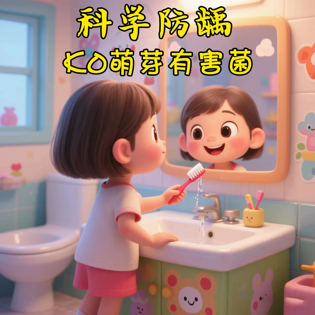 【儿童专用】奥拉氟儿童牙膏 3-6岁宝宝牙膏6-12岁宝宝防蛀含氟牙膏