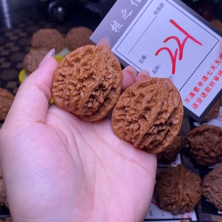吊坠文玩核桃40虎头221