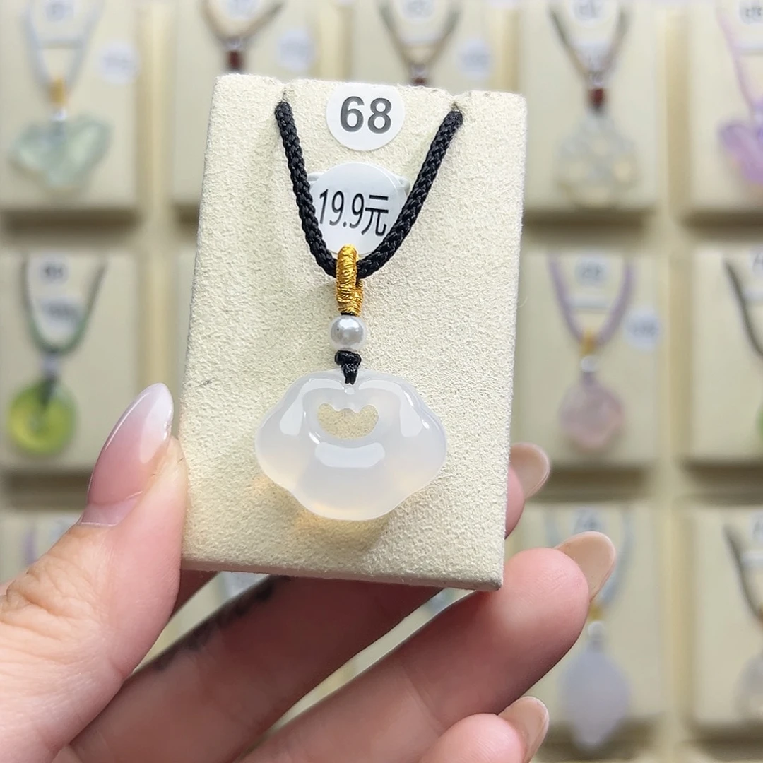 玛瑙/玉髓颈饰未镶嵌068