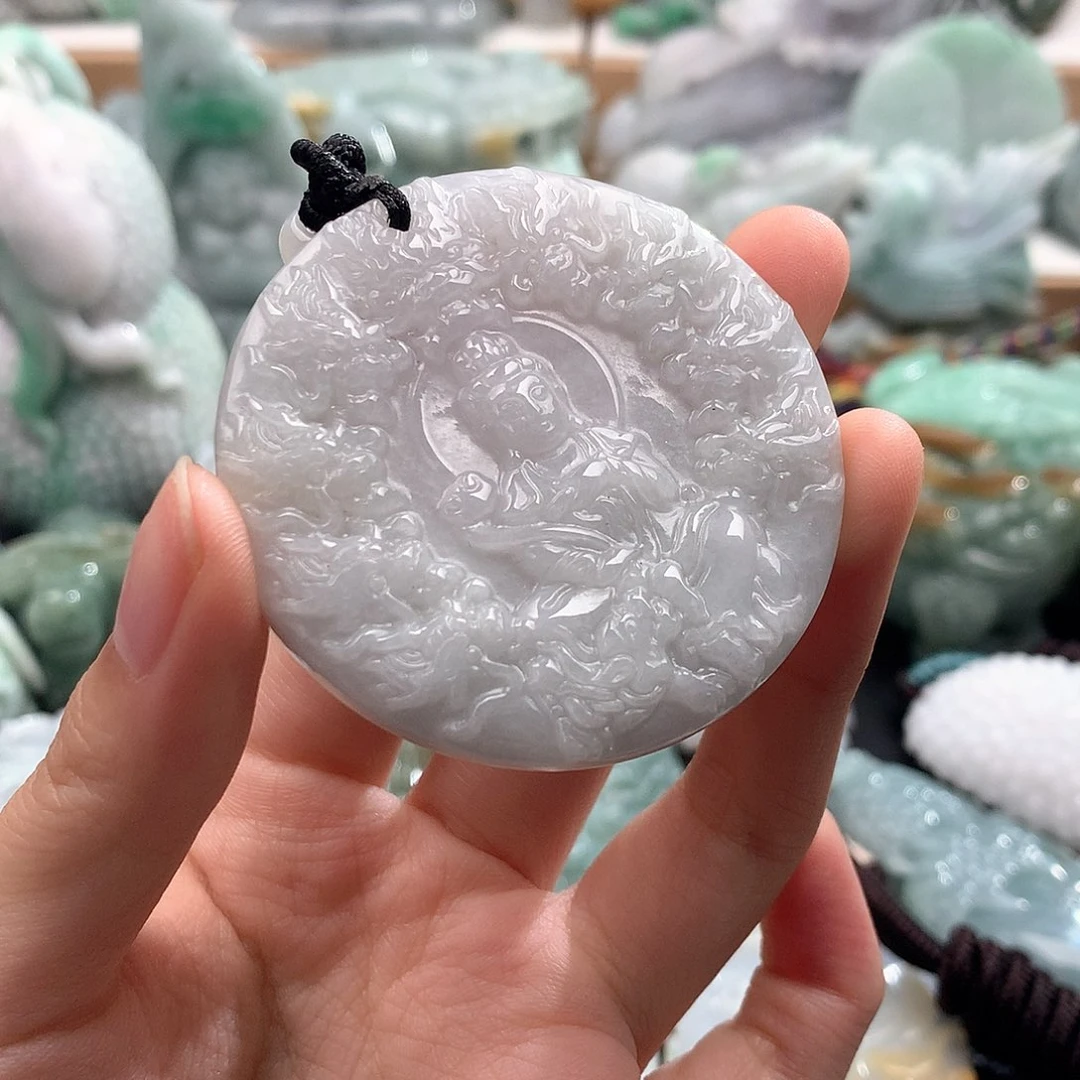吊坠(不含链)未镶嵌翡翠