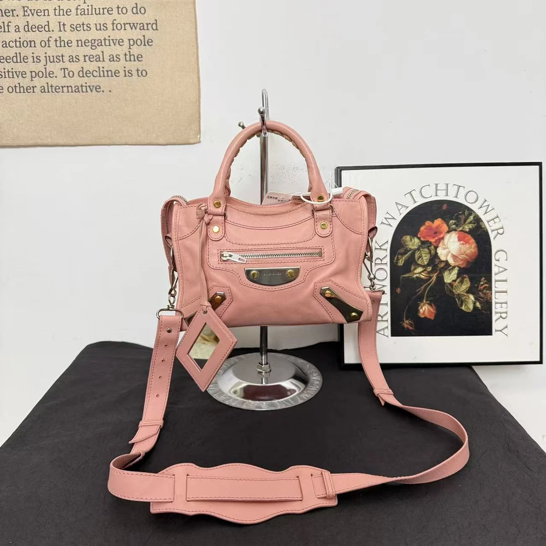 95新 Balenciaga/巴黎世家 巴黎世家机车包/单肩包/斜挎包/手提包