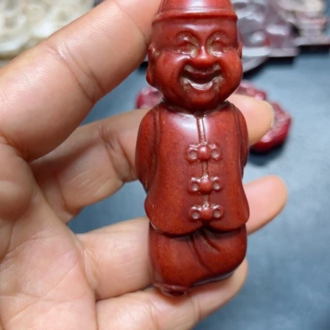 吊坠白玉菩提把件