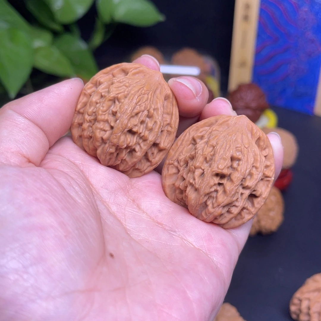 把件文玩核桃虎头