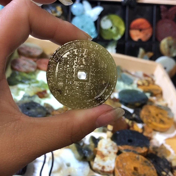 未镶嵌岫玉岫玉挂件