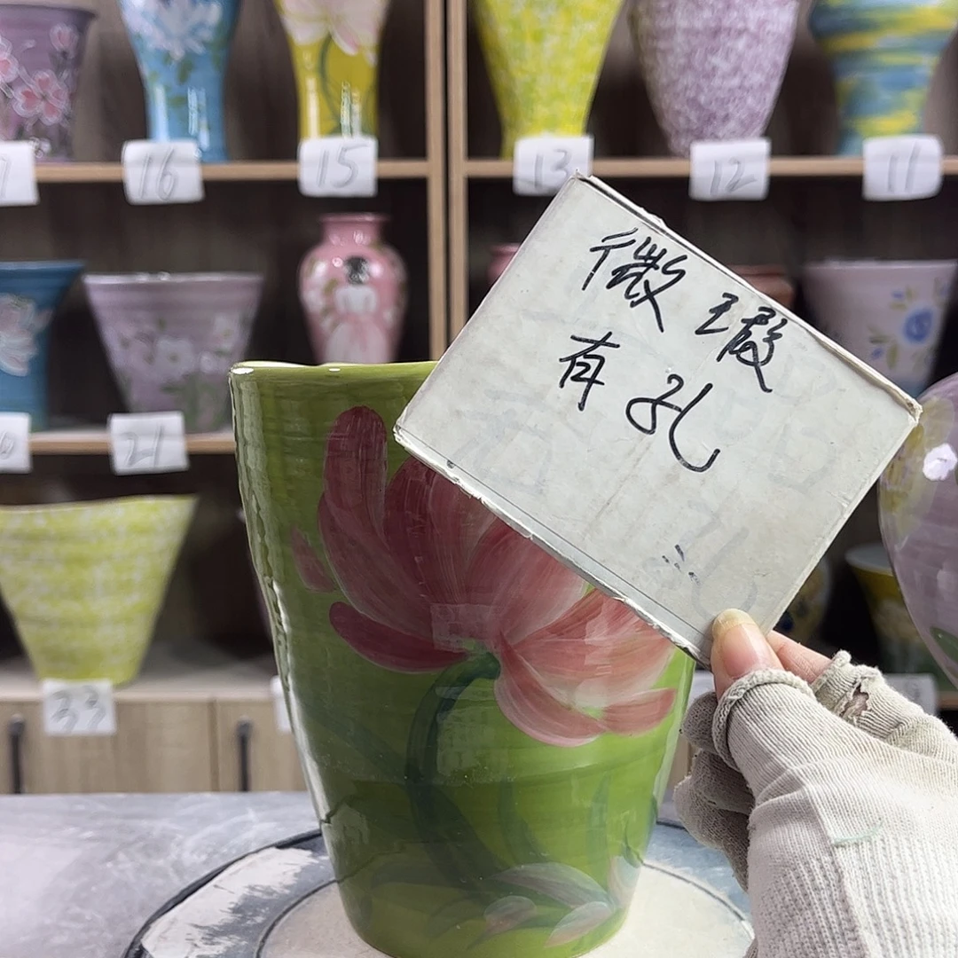 景德镇陶瓷花盆花盆